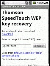 download SpeedTouch WEP crack app apk